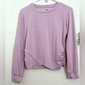 ATHLETA Girl Finish Strong Lavender Purple Sweatshirt  Size: 14 XL